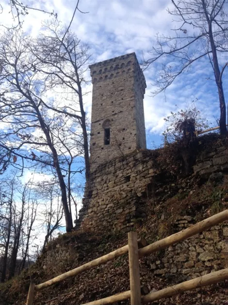 La Torre Medioevale dopo i lavori di riqualificazione